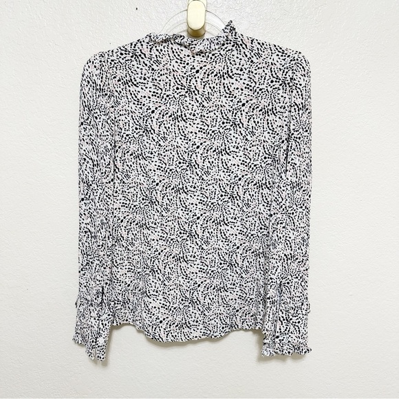 Ba&sh Inti Ruffle Trim Top Blouse size 2 - Picture 5 of 6